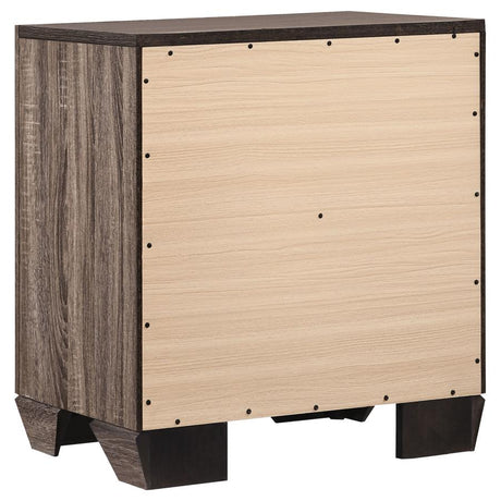 Kauffman 5-piece Eastern King Bedroom Set Washed Taupe - 204190KE-S5