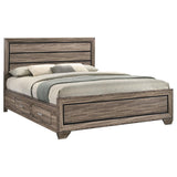 Kauffman Wood California King Storage Panel Bed Washed Taupe - 204190KW