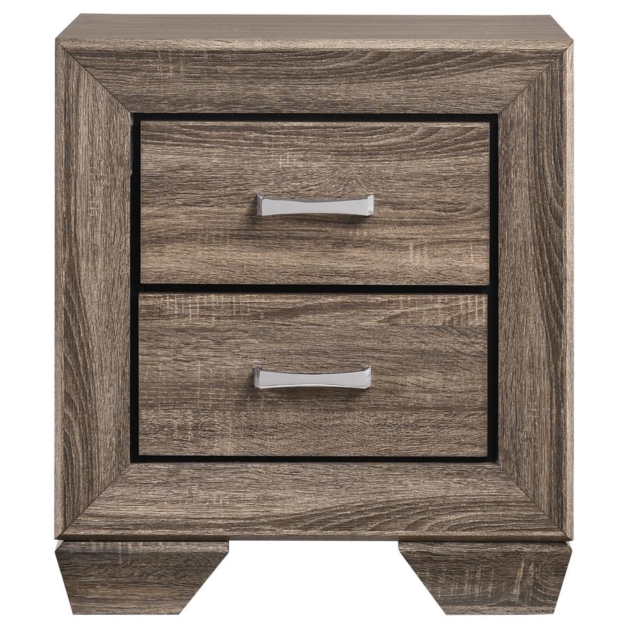 Kauffman 5-piece California King Bedroom Set Washed Taupe - 204191KW-S5