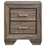 Kauffman 5-piece California King Bedroom Set Washed Taupe - 204191KW-S5