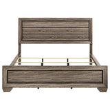 Kauffman Wood California King Panel Bed Washed Taupe - 204191KW