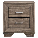Kauffman 5-piece Queen Bedroom Set Washed Taupe - 204191Q-S5