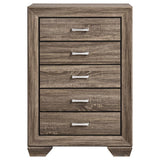 Kauffman 5-piece Queen Bedroom Set Washed Taupe - 204191Q-S5