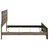 Kauffman Wood Queen Panel Bed Washed Taupe - 204191Q