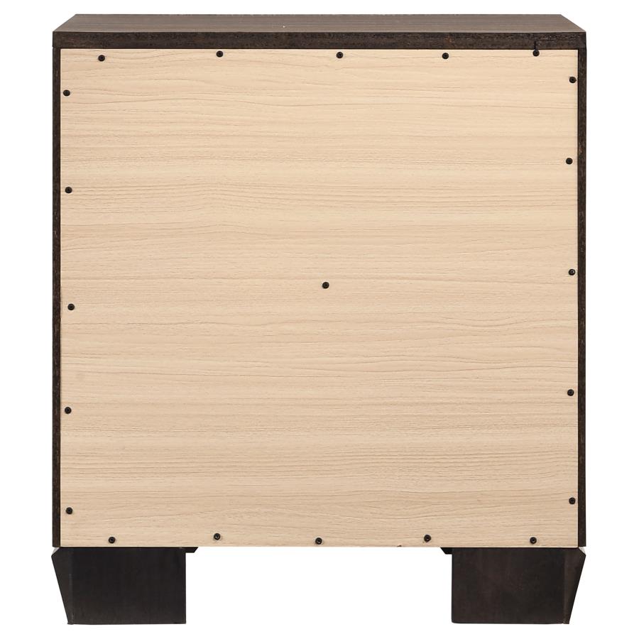 Kauffman 2-drawer Nightstand Washed Taupe - 204192