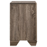 Kauffman 2-drawer Nightstand Washed Taupe - 204192
