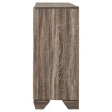 Kauffman 6-drawer Dresser Washed Taupe - 204193