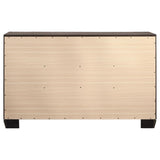 Kauffman 6-drawer Dresser Washed Taupe - 204193