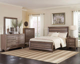 Kauffman 6-drawer Dresser Washed Taupe - 204193