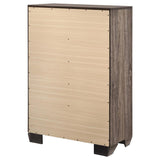 Kauffman 5-drawer Bedroom Chest Washed Taupe - 204195