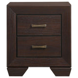 Kauffman 4-piece Queen Bedroom Set Dark Cocoa - 204390Q-S4