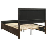 Kauffman 5-piece Queen Bedroom Set Dark Cocoa - 204390Q-S5