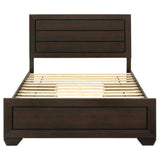 Kauffman Wood Queen Storage Panel Bed Dark Cocoa - 204390Q