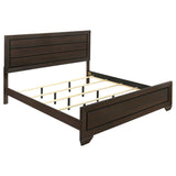Kauffman 4-piece Eastern King Bedroom Set Dark Cocoa - 204391KE-S4