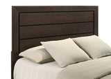 Kauffman Wood Eastern King Panel Bed Dark Cocoa - 204391KE