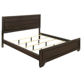 Kauffman Wood California King Panel Bed Dark Cocoa - 204391KW
