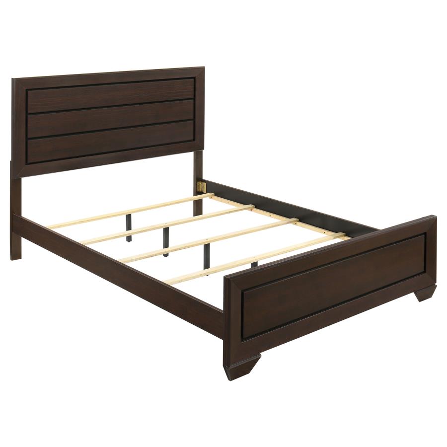 Kauffman 5-piece Queen Bedroom Set Dark Cocoa - 204391Q-S5