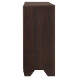 Kauffman 6-drawer Dresser Dark Cocoa - 204393