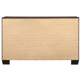 Kauffman 6-drawer Dresser Dark Cocoa - 204393