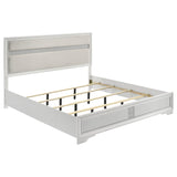 Miranda 5-piece Eastern King Bedroom Set White - 205110KE-S5