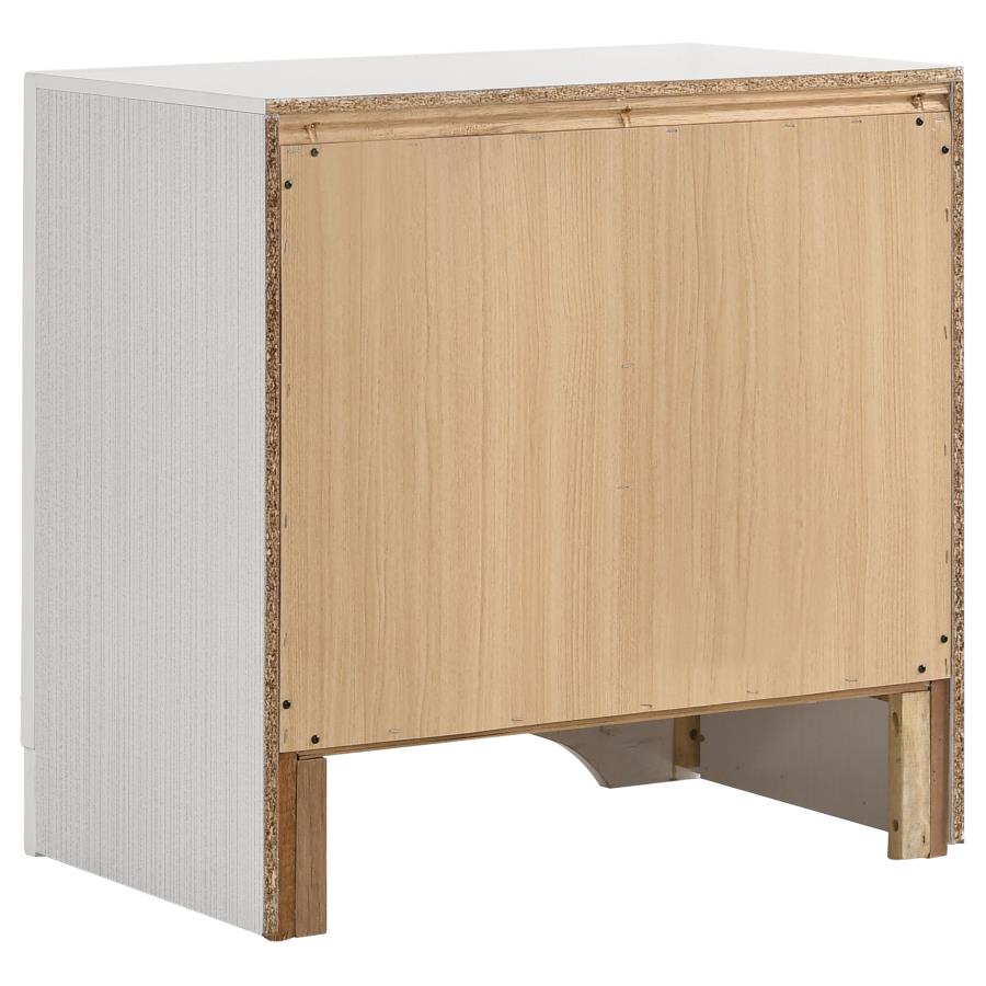Miranda 5-piece Eastern King Bedroom Set White - 205110KE-S5