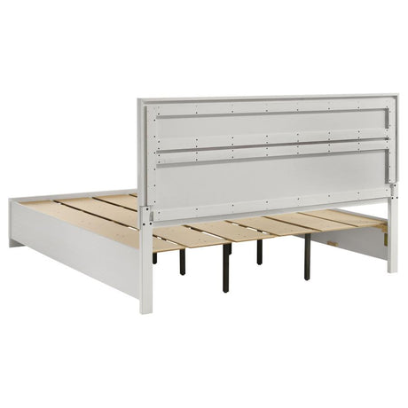 Miranda 5-piece Eastern King Bedroom Set White - 205111KE-S5