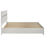 Miranda 51-inch Wood California King Storage Panel Bed White - 205111KW