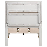 Miranda 51-inch Wood Twin Storage Panel Bed White - 205111T