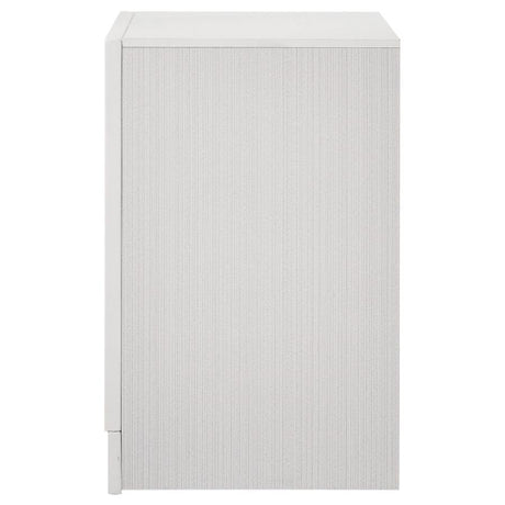 Miranda 3-drawer Nightstand Bedside Table White - 205112