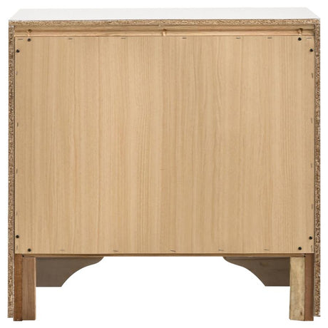 Miranda 3-drawer Nightstand Bedside Table White - 205112
