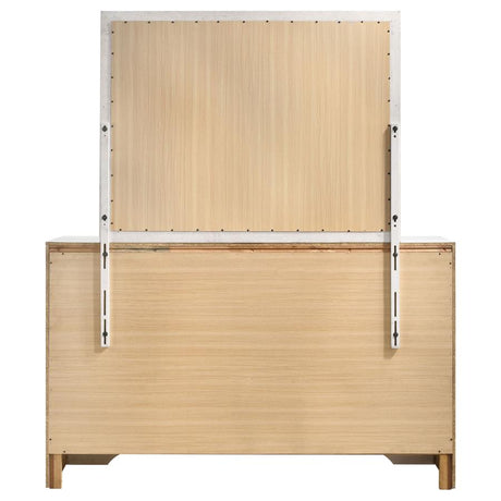 Miranda 7-drawer Dresser with Mirror White - 205113M
