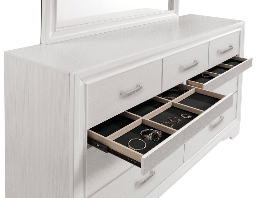 Miranda 9-drawer Dresser White - 205113