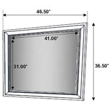 Miranda Dresser Mirror White - 205114