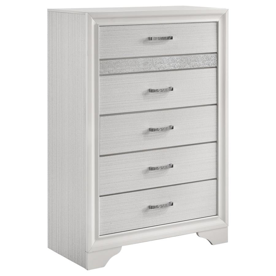 Miranda 6-drawer Bedroom Chest White - 205115