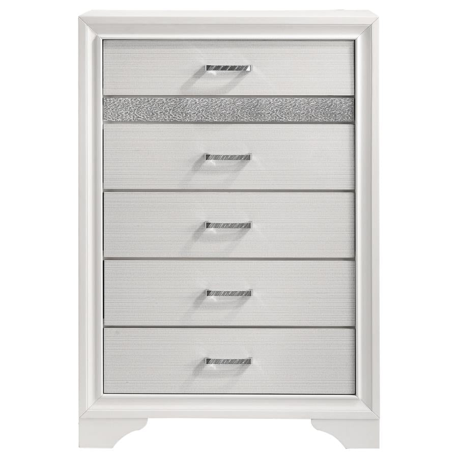 Miranda 6-drawer Bedroom Chest White - 205115