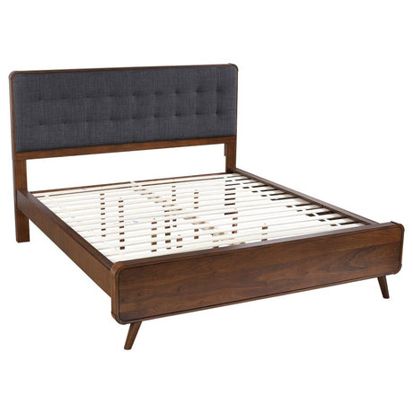 Robyn 4-piece California King Bedroom Set Dark Walnut - 205131KW-S4