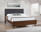 Robyn Wood California King Platform Bed Dark Walnut - 205131KW