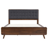 Robyn Wood California King Platform Bed Dark Walnut - 205131KW