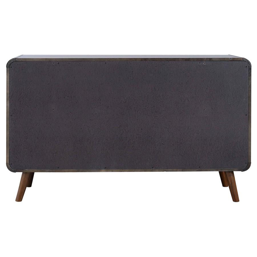 Robyn 6-drawer Bedroom Dresser Dark Walnut - 205133