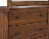Robyn 6-drawer Bedroom Dresser Dark Walnut - 205133
