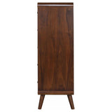 Robyn 5-drawer Bedroom Chest of Drawers Dark Walnut - 205135
