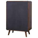 Robyn 5-drawer Bedroom Chest of Drawers Dark Walnut - 205135