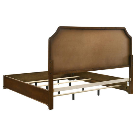 Garland 5-piece Eastern King Bedroom Set Brown Cherry - 205301KE-S5