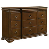 Garland 5-piece Eastern King Bedroom Set Brown Cherry - 205301KE-S5