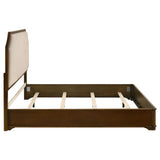 Garland 58-inch Eastern King Panel Bed Cream Brown Cherry - 205301KE