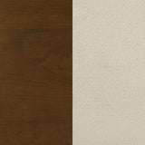 Garland 58-inch Queen Panel Bed Cream and Brown Cherry - 205301Q