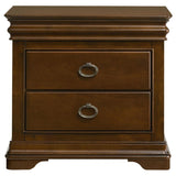 Garland 3-drawer Nightstand Bedside Table Brown Cherry - 205302