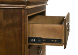 Garland 3-drawer Nightstand Bedside Table Brown Cherry - 205302