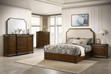 Garland 3-drawer Nightstand Bedside Table Brown Cherry - 205302
