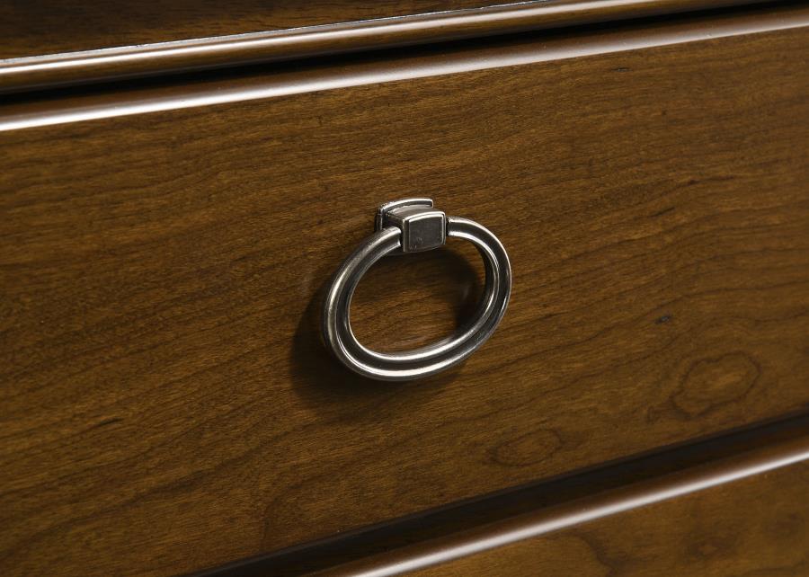 Garland 11-drawer Bedroom Dresser with Mirror Brown Cherry - 205303M